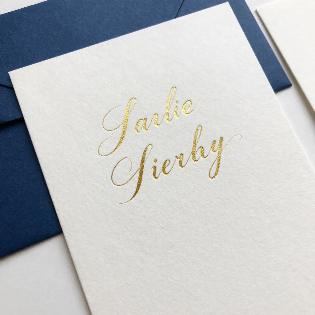 Personalized letterhead